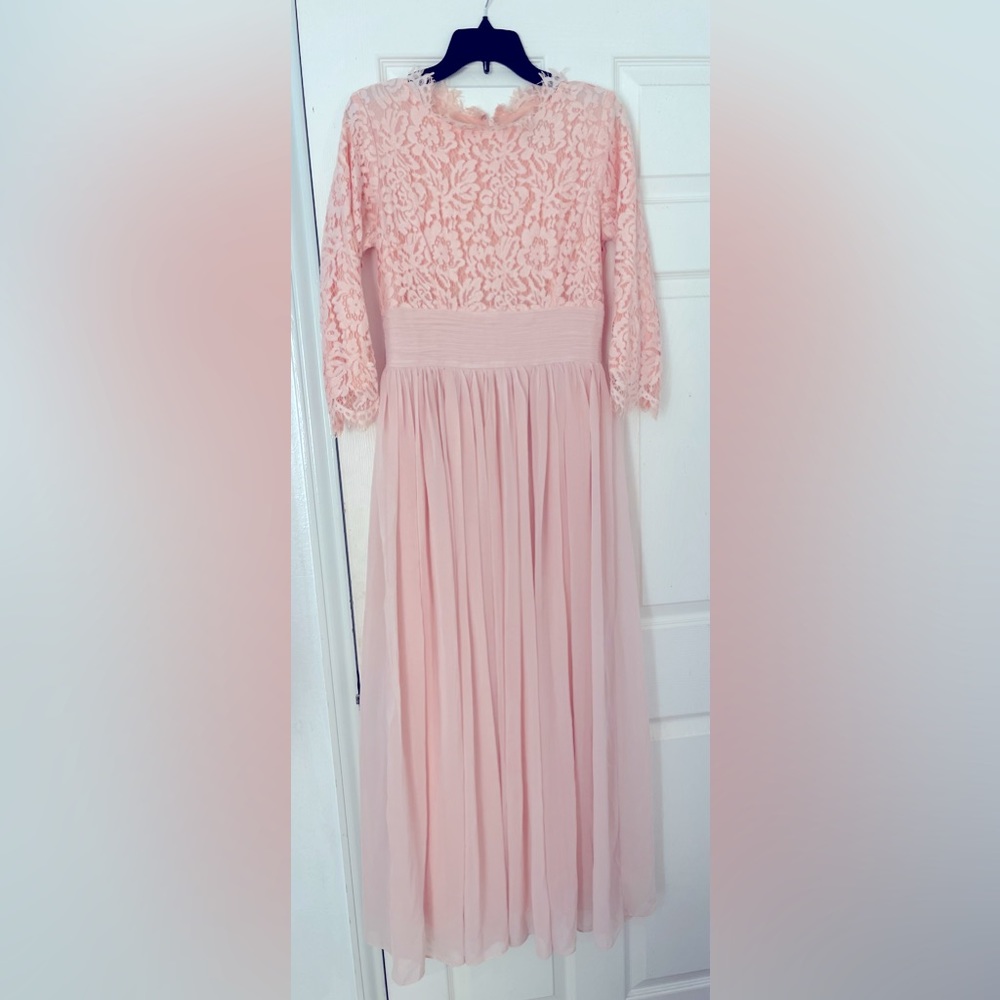 Dainty Jewell’s Blush Colored Dress